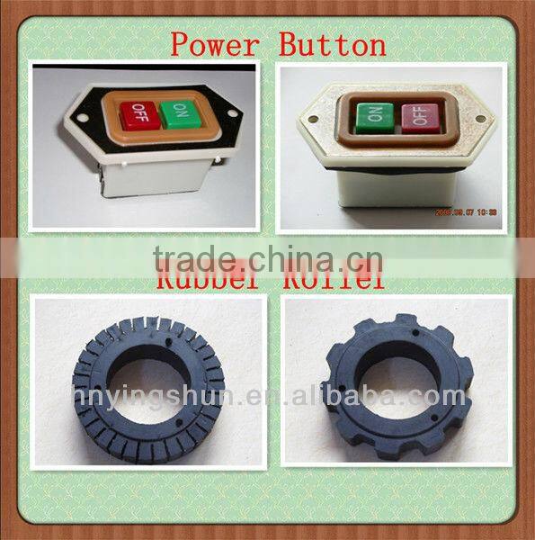 automatic electric machine for dividing peanut into halves