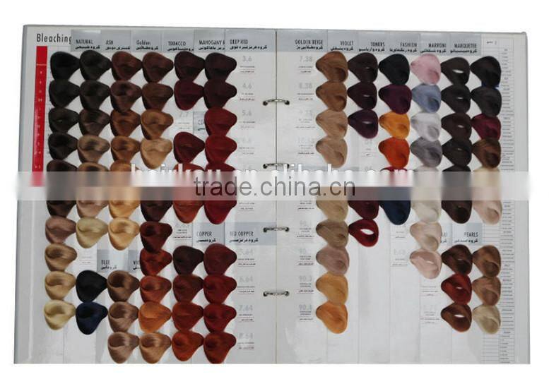 OEM/Professional Hair Color Chart From GMPC Manufacturer