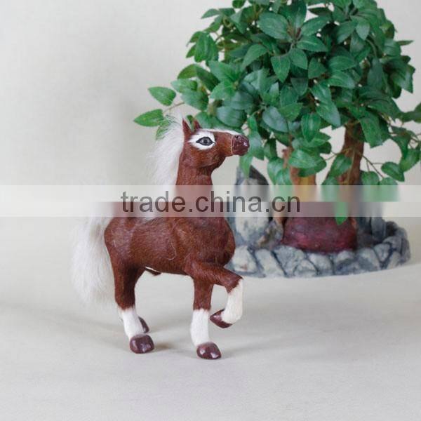 Soft plush giant size japanese bicycle unstuffed horse garden ornaments