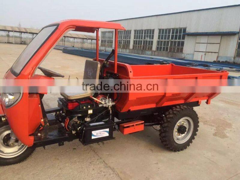 cargoes truck with single diesel engine transformed from diesel tricycle lower price big loading