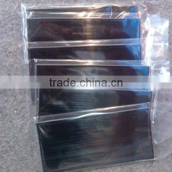 black welding glass lens