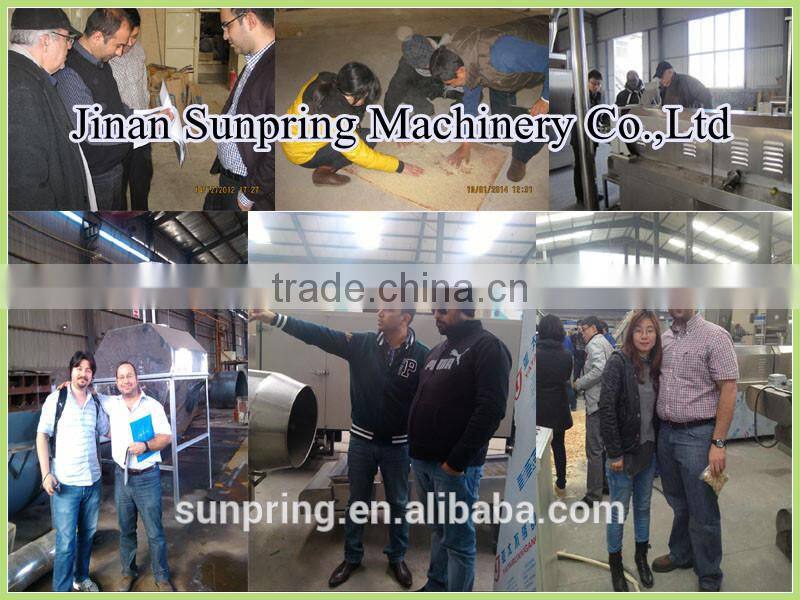 Textured full fat protein soya meat making machine