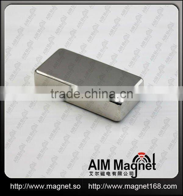 50X50X25mm big size of N48 strong magnetic motor