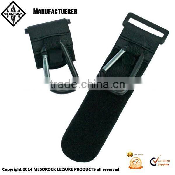 High quality mental+leather 2 packs balck anti-slip baby stroller hook