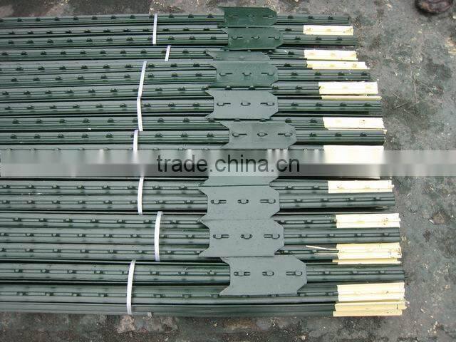 XunQiang hot sale t fence post / studded t post