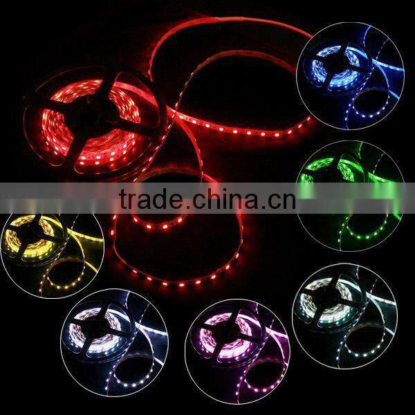 5M 5050 SMD 300 LED Strip Light RGB Non-Waterproof +24Keys IR+ Power