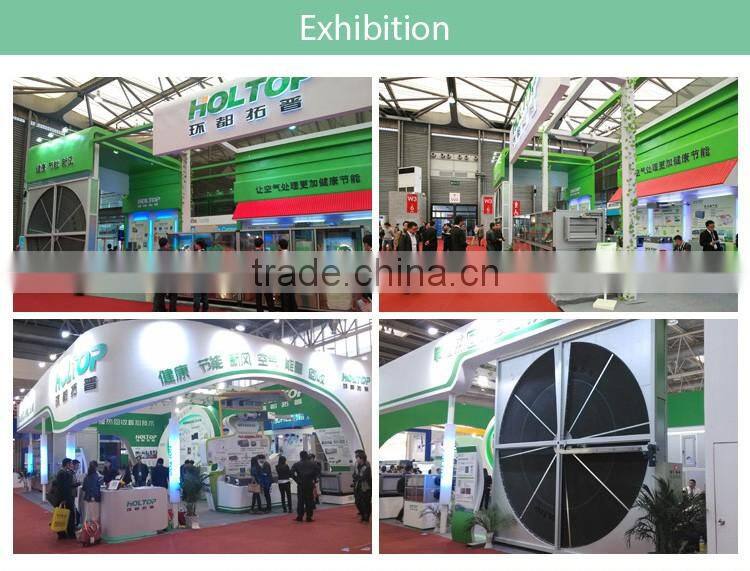 Double way air purification summer auto-bypass ventilative air handing unit with CE certification