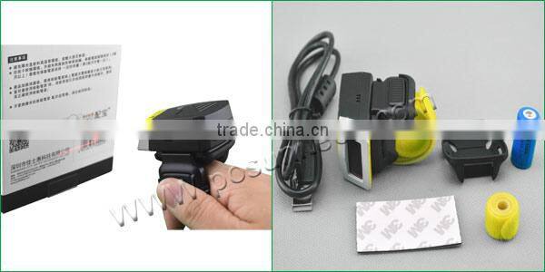 Mini bluetooth 2D barcode scanner, mini portable barcode scanner inventory