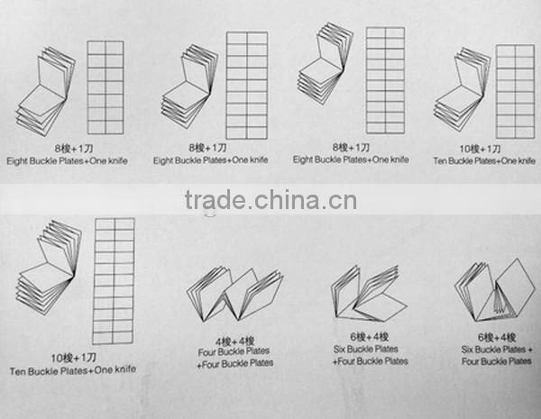 High Speed Automatic A3 Box Folding Machine With CE