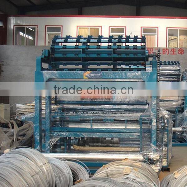 High efficiency hinge joint fence machine with direct factory
