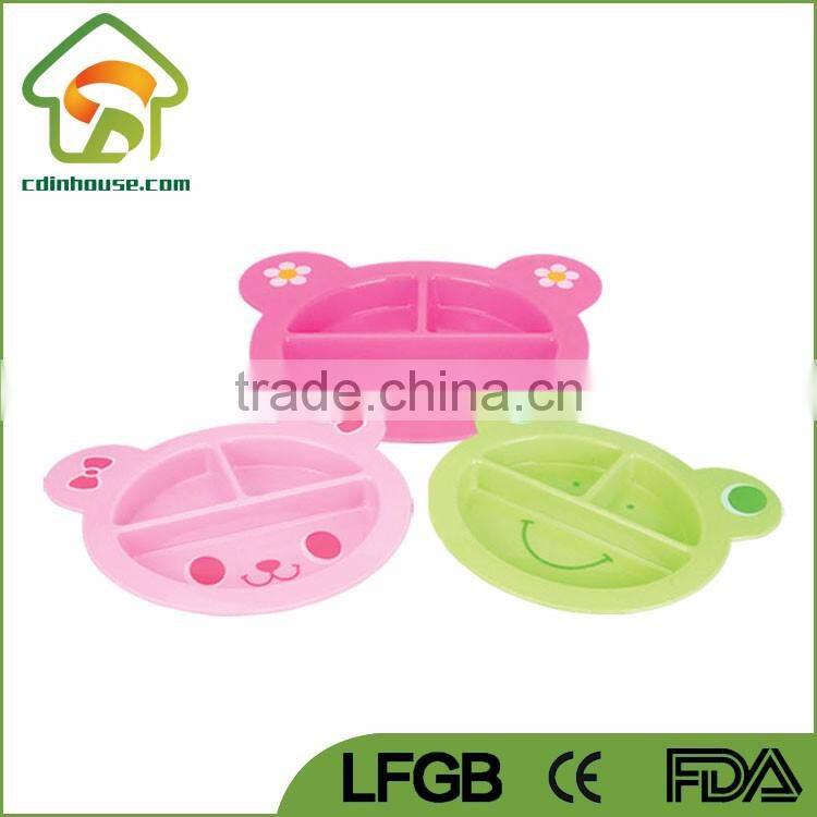 Food Grade Children Kids Plastic Dish Tray