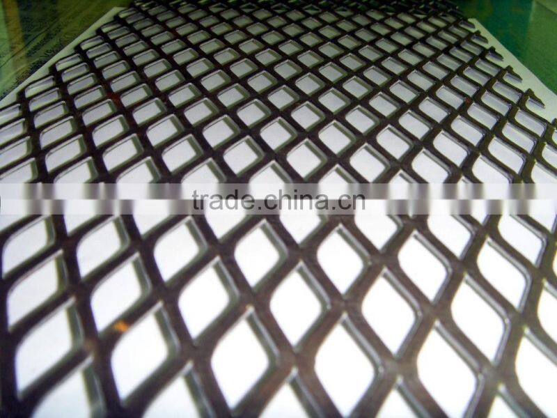 SS expanded sheet metal diamond mesh
