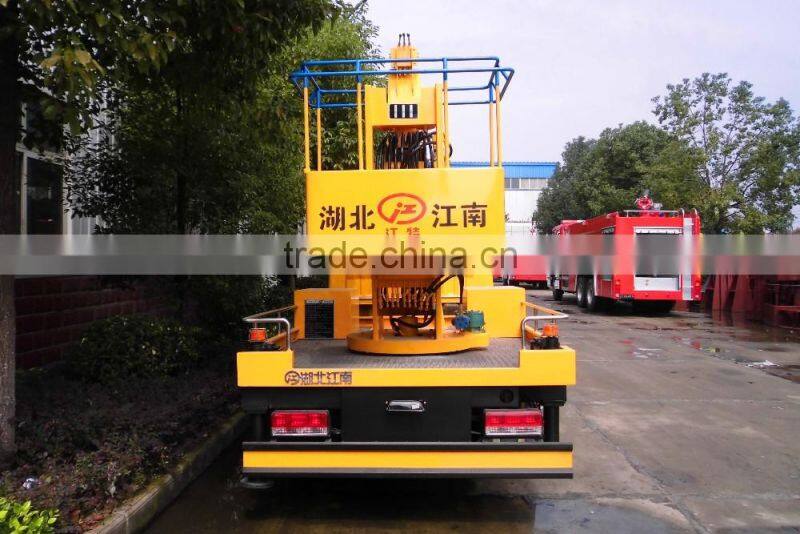 12m Dongfeng new condition Double Cab elevating platform truck for sale