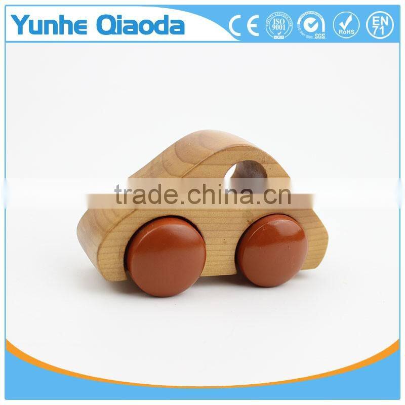 Mini Car Educational Vehicle Wooden Toys Children Montessori Gift