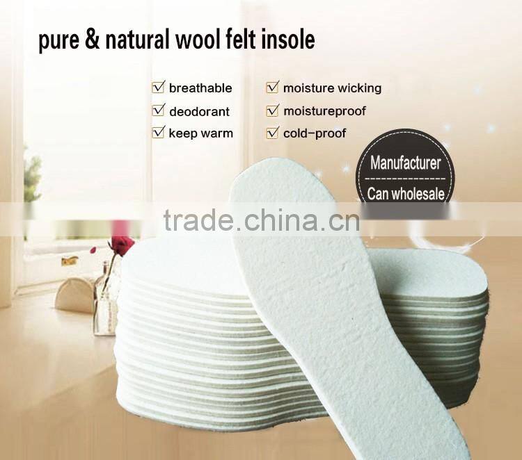 xerantic health care pure wool insole for man and woman