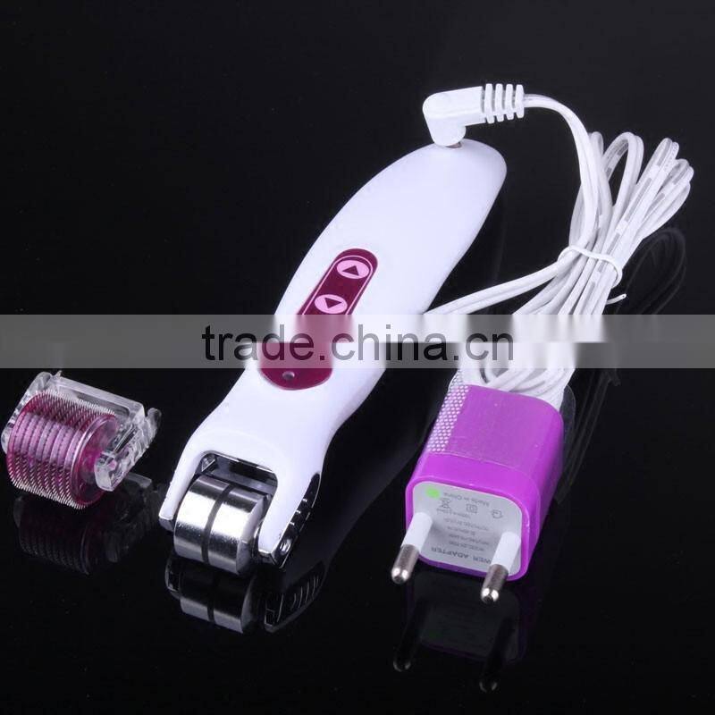 Hot sale BIO Electric DermaRoller 540 LED micro needles derma roller Photon roller