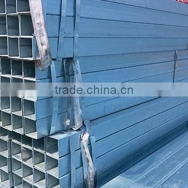 100*300*4.5mm HOT dipped galvanized square steel pipe GI square steel tube