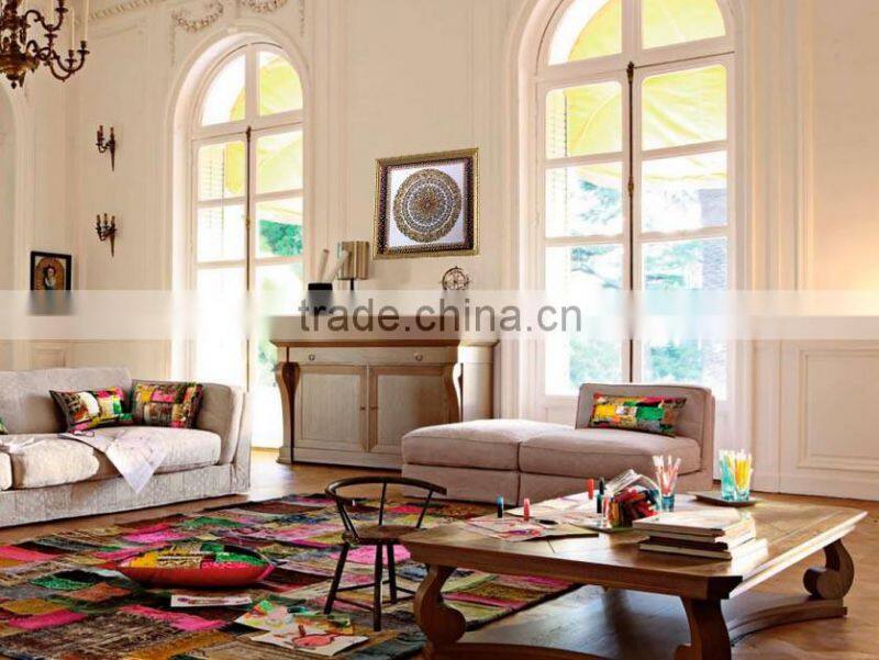 Baroque Vintage Collection Royal Wall Decoration/Italian Classic Style Fabric Home Decor With Oil Painting Frame, Photo Frame