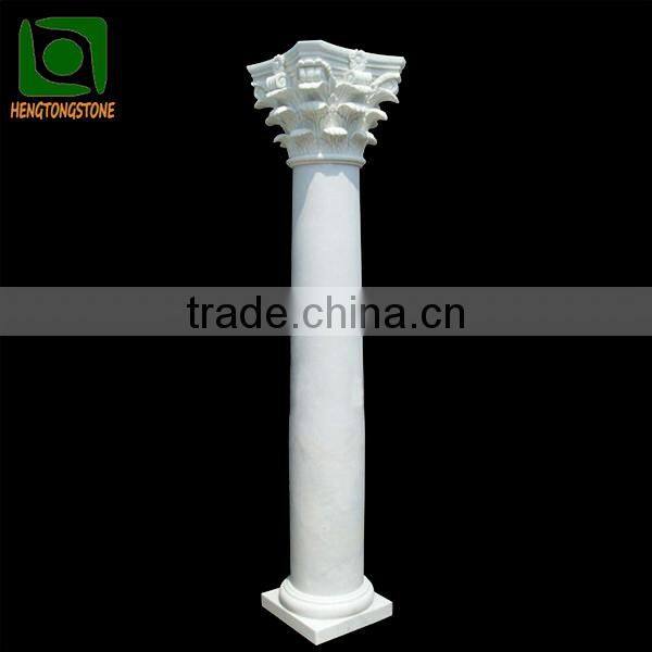 Carved Marble Roman Pillar Design