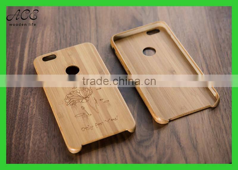 Bamboo phone case