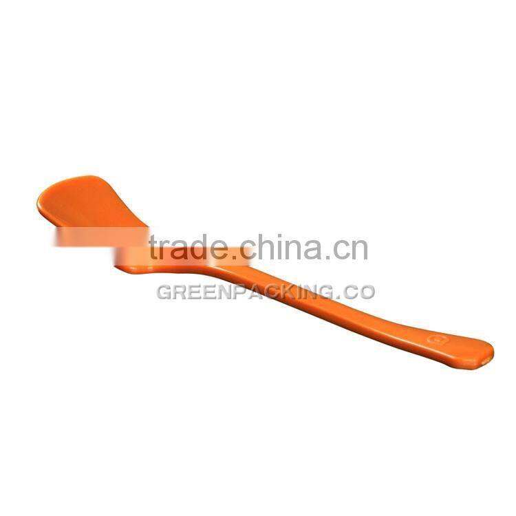 Compostable PLA dessert Spoons 5.5 inch 140mm colorful