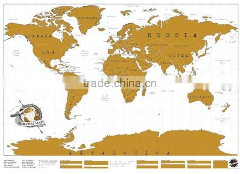 CT-483 Travel essential Explore Map world map Creative Stickers