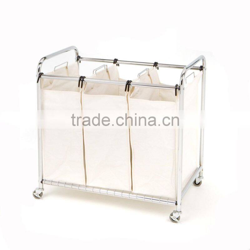 3-Bag Laundry Sorter