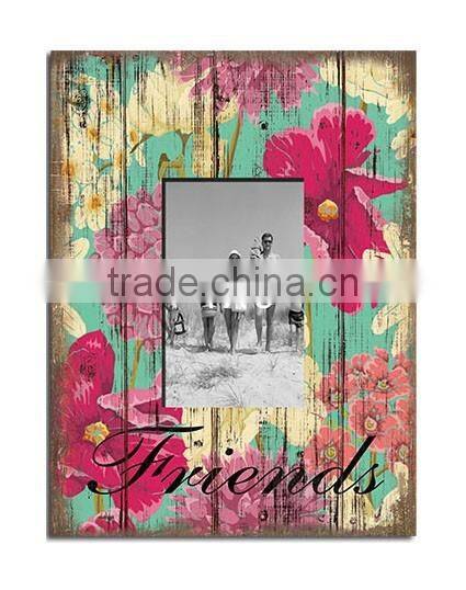 Cheap MDF Wooden Photo Frame for Christmas