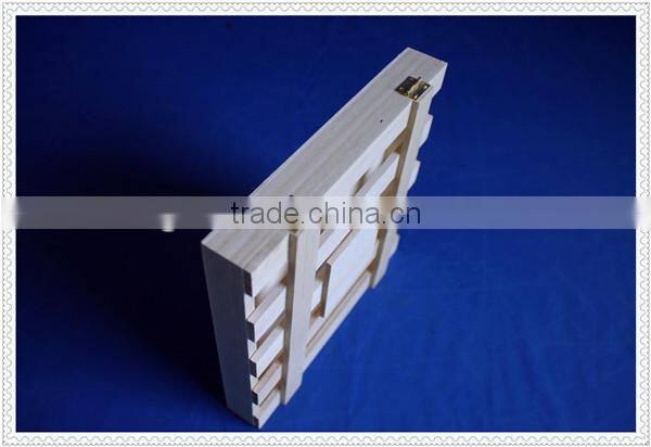 2015 decorative unfinished bark wooden chocolate barrel