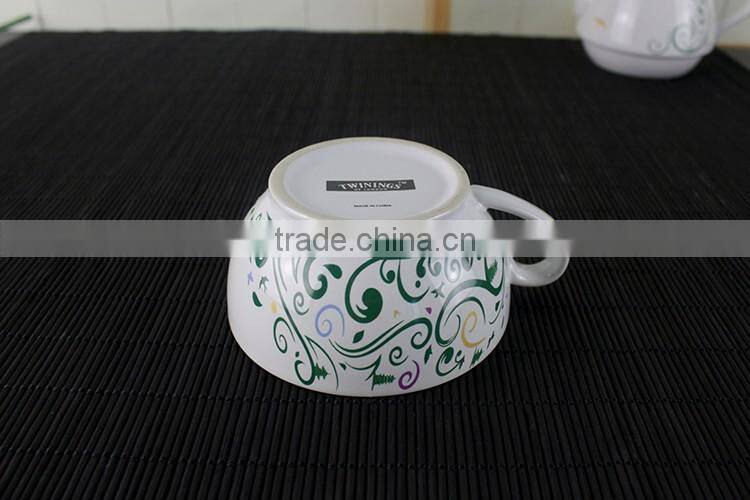 2017 Factory supplier wholesale custom design tea set ceramic teapot