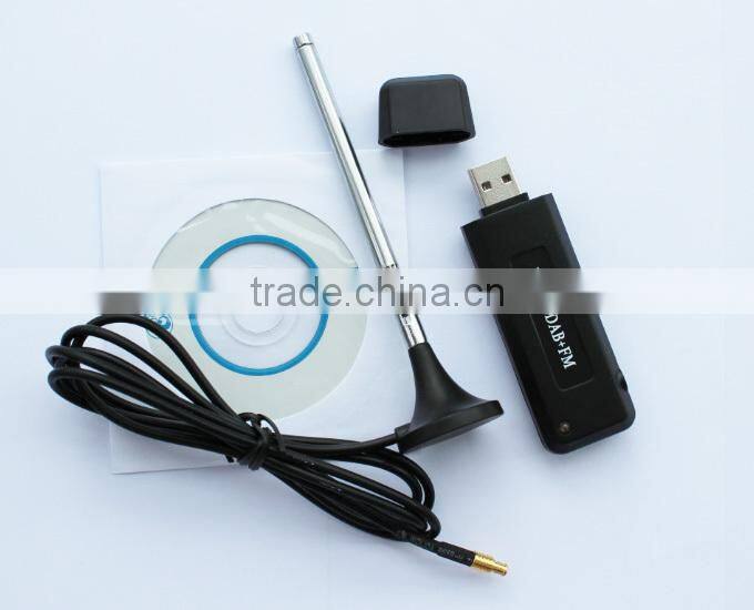 USB DVB-T & RTL-SDR Receiver, RTL2832U & R820T Tuner, MCX Input DVB-T