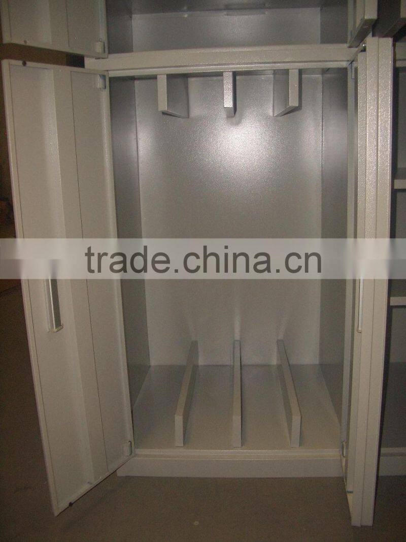 steel 3-section filing storage cabinet