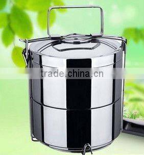 Low price stainless steel lunch box with elegant design and competitive price