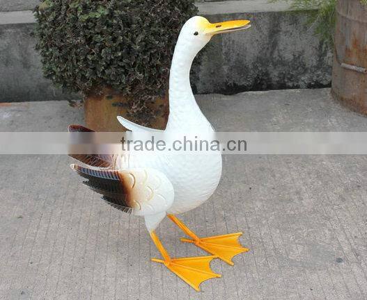 Animal ornaments metal duck