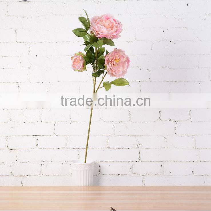 102cm artificial peony flowers,single flowers peony for home and office decoration