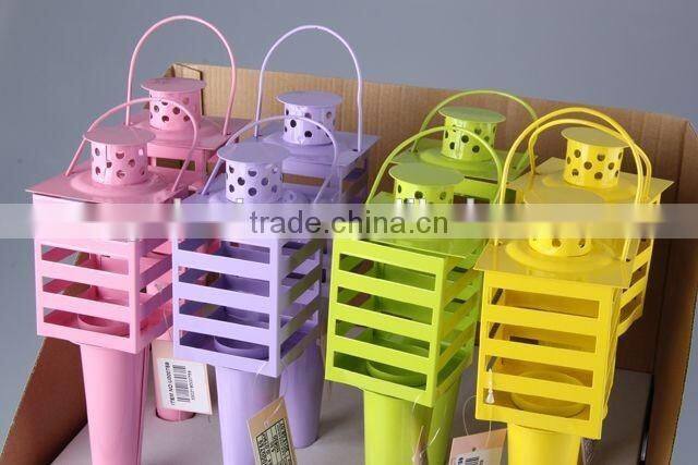 Torch Design Iron Candle Holder/Home Decoration Candlestick