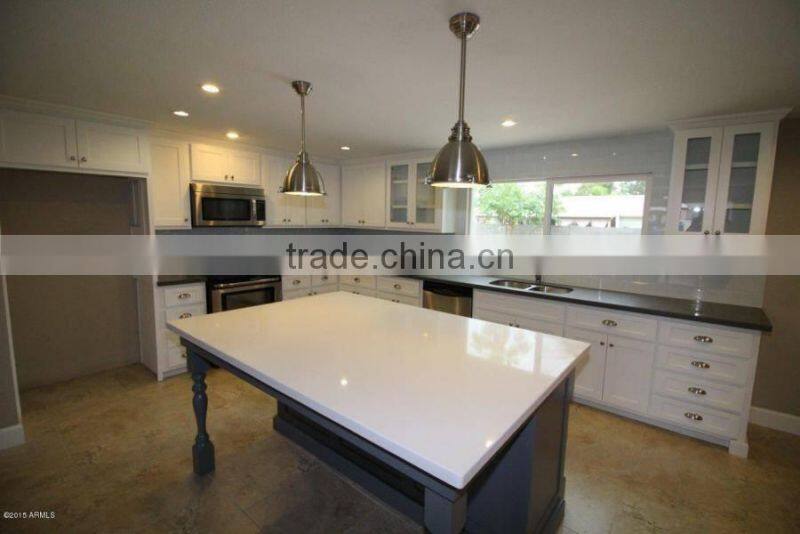 SMT Artificial Pure White Quartz Kitchen Countertop Price