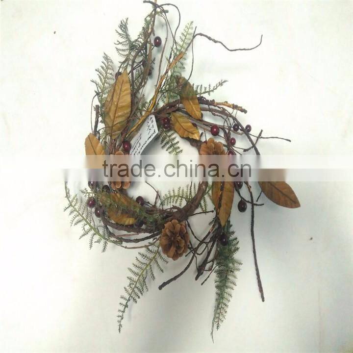 christmas decorations made in china wicker wreath for christmas market