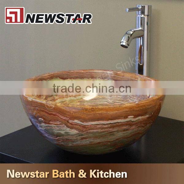 onyx marble stone bowl bathroom
