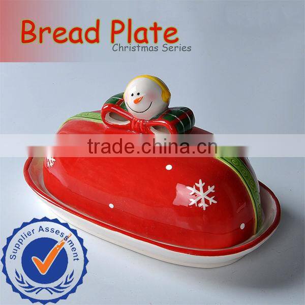 Rectangle Christmas Product Bread Plate