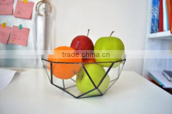 Geometric Handmade Glass Bowl Star 3 sizes Glass Terrarium