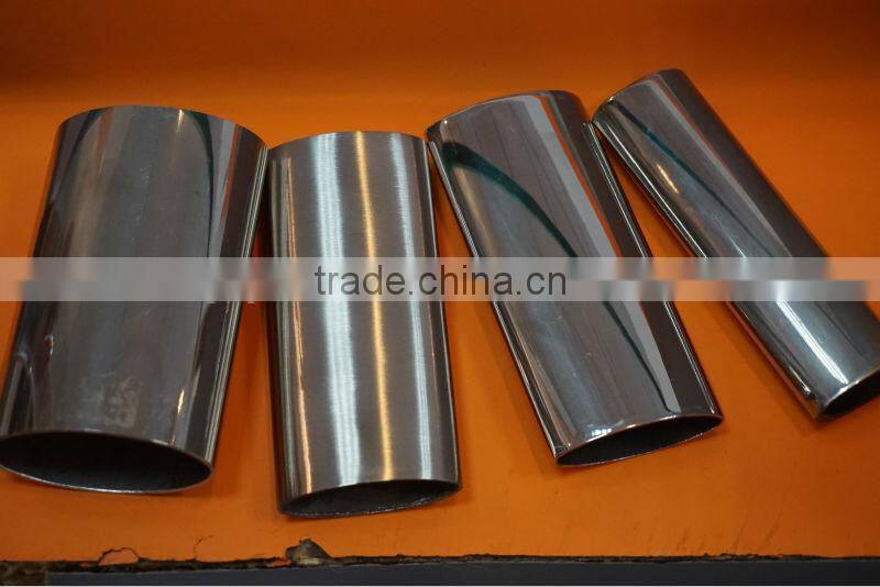 stainless steel single U channel pipe tube welding