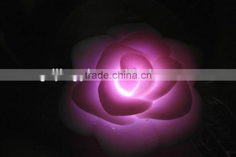 hot sale led light changing color romantic valentines day gifts for rose flower