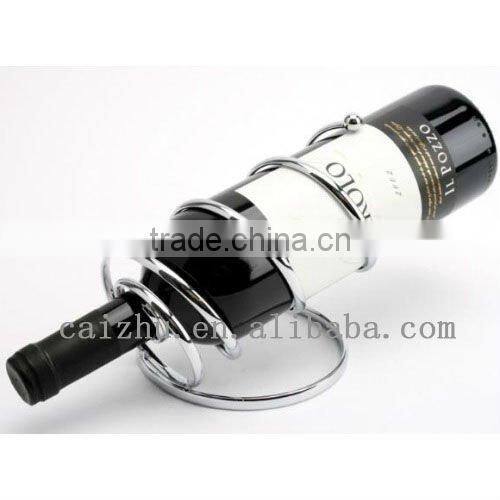 Metal spiral Wine Holder