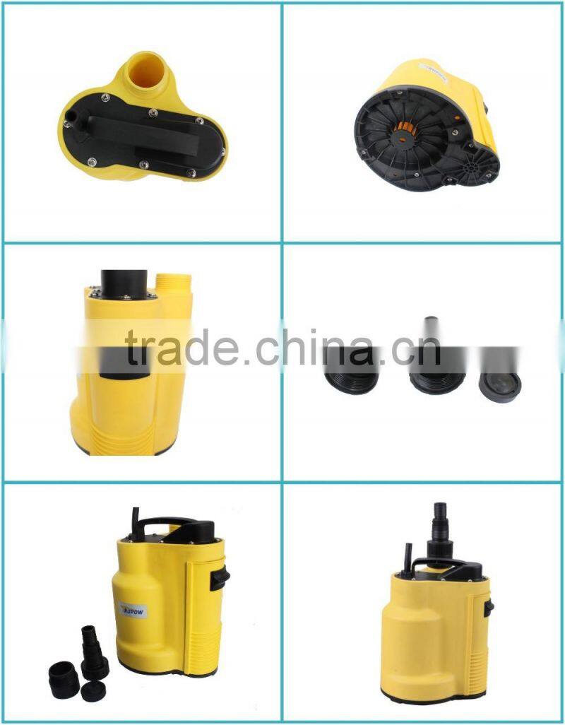 TUV CE/GS Electric Sewage Centrifugal Submersible Pump With Integrated Float Switch