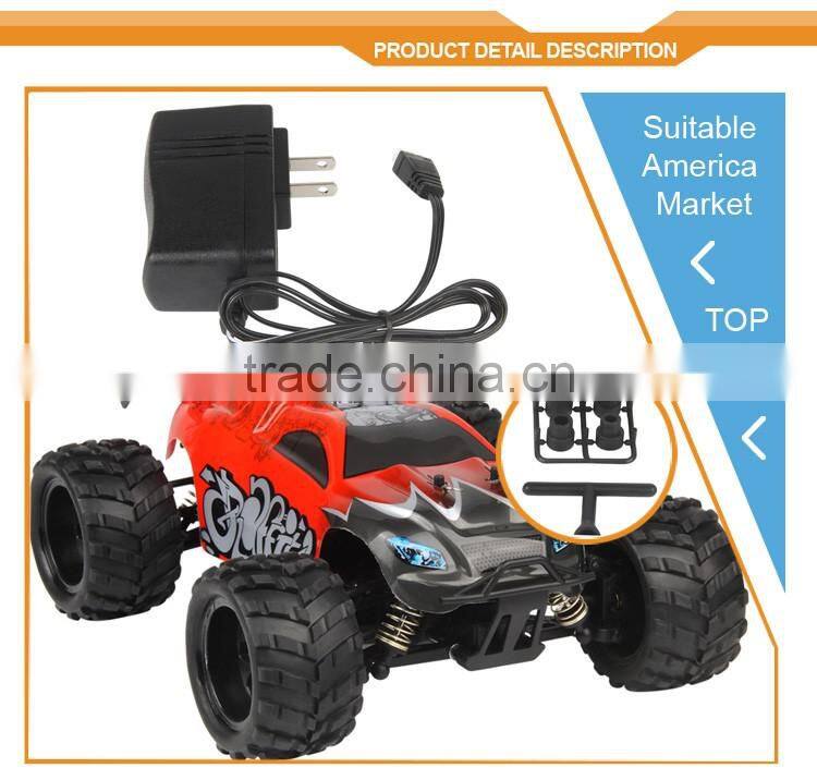 2.4Ghz Electric 4WD Shaft Drive Monster RC Truck - China Juguetes Importados Juguetes