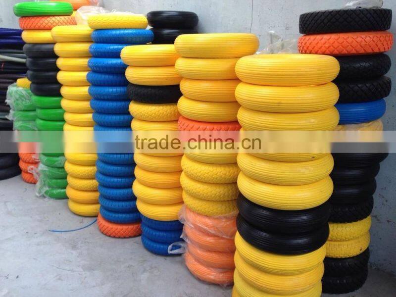 4.00-8 PU foam wheel for wheelbarrow