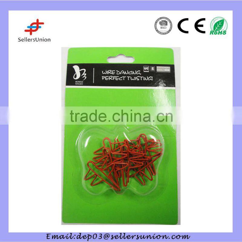 High Quality Hot Sell Colored Letter U Shaped Paper Clip Paper Clip High Quality