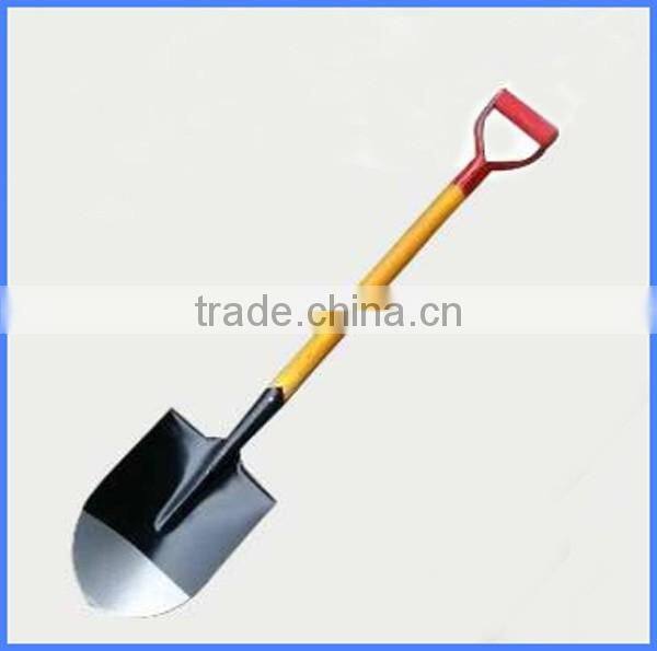 High Quality Hand Tool Wood Handle Farm Shovel