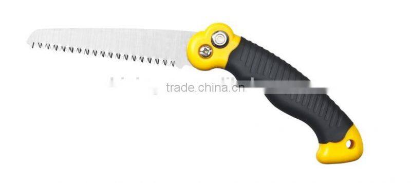 180MM steel FOLDING SAW with 2 color plastic handle
